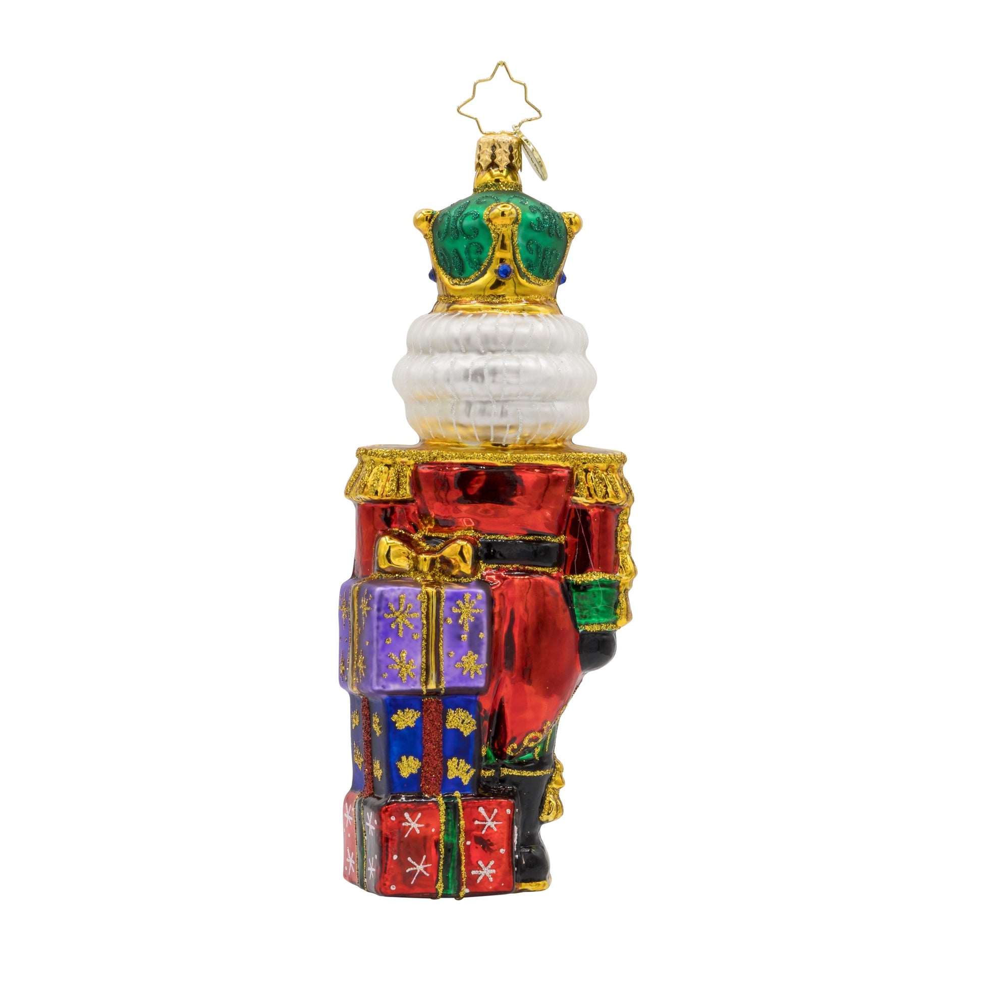 Christopher Radko Yuletide Sentinel Nutcracker Collectible Christmas Ornament