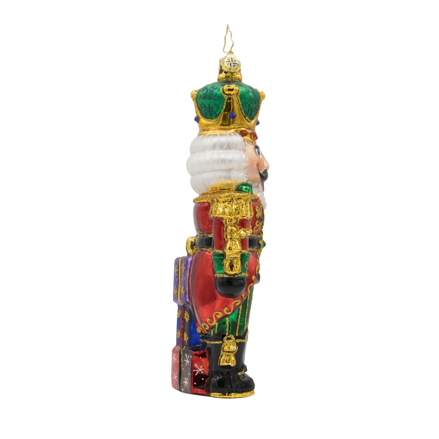 Christopher Radko Yuletide Sentinel Nutcracker Collectible Christmas Ornament