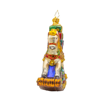 Christopher Radko Rockin' Around Christmas Rocking Horse Collectible Christmas Ornament