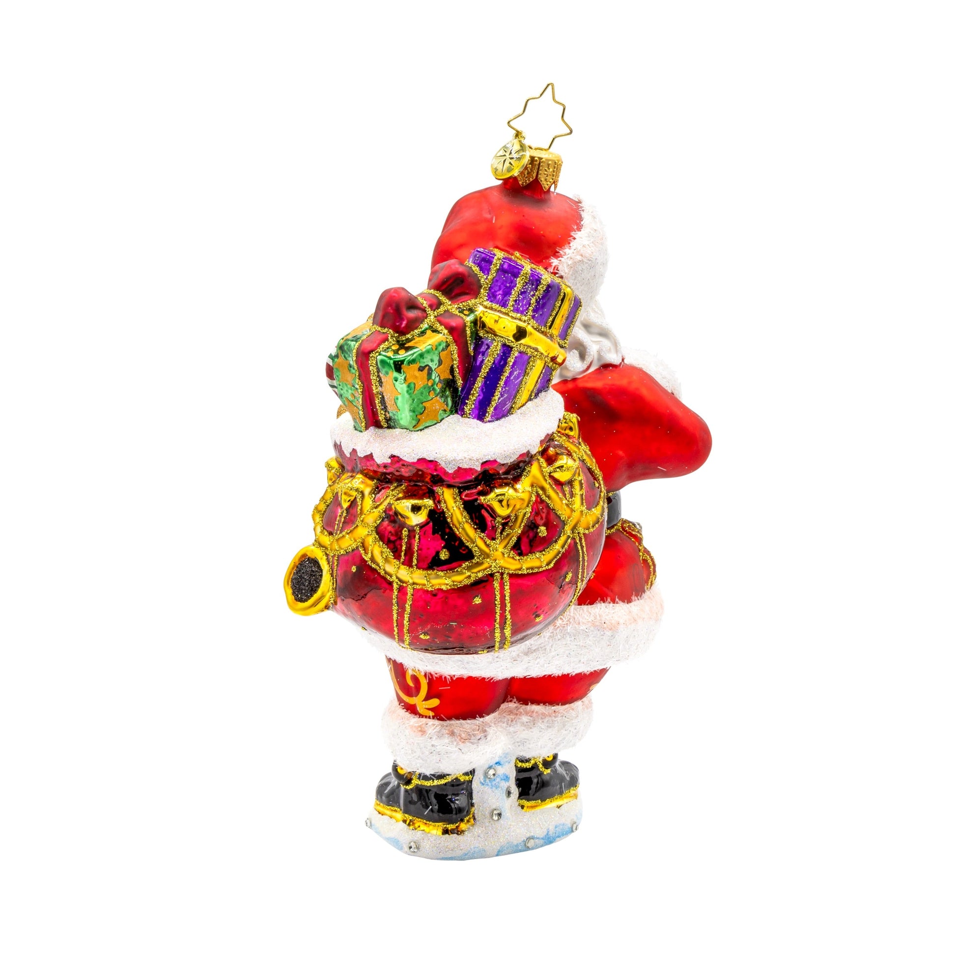 Christopher Radko A Claus To Celebrate Santa Collectible Christmas Ornament
