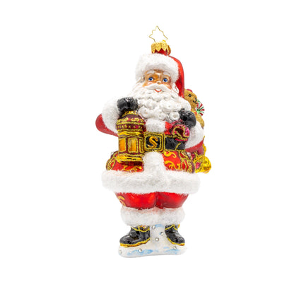 Christopher Radko A Claus To Celebrate Santa Collectible Christmas Ornament