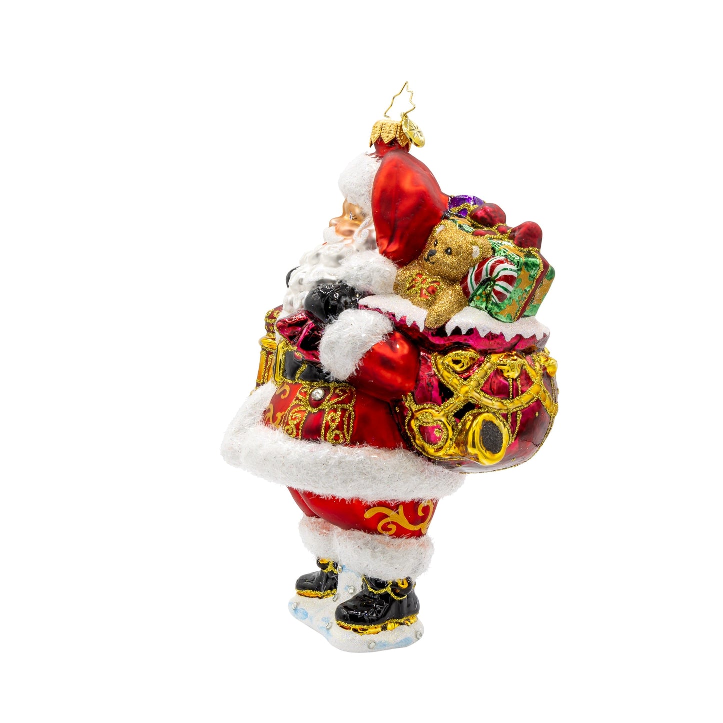 Christopher Radko A Claus To Celebrate Santa Collectible Christmas Ornament