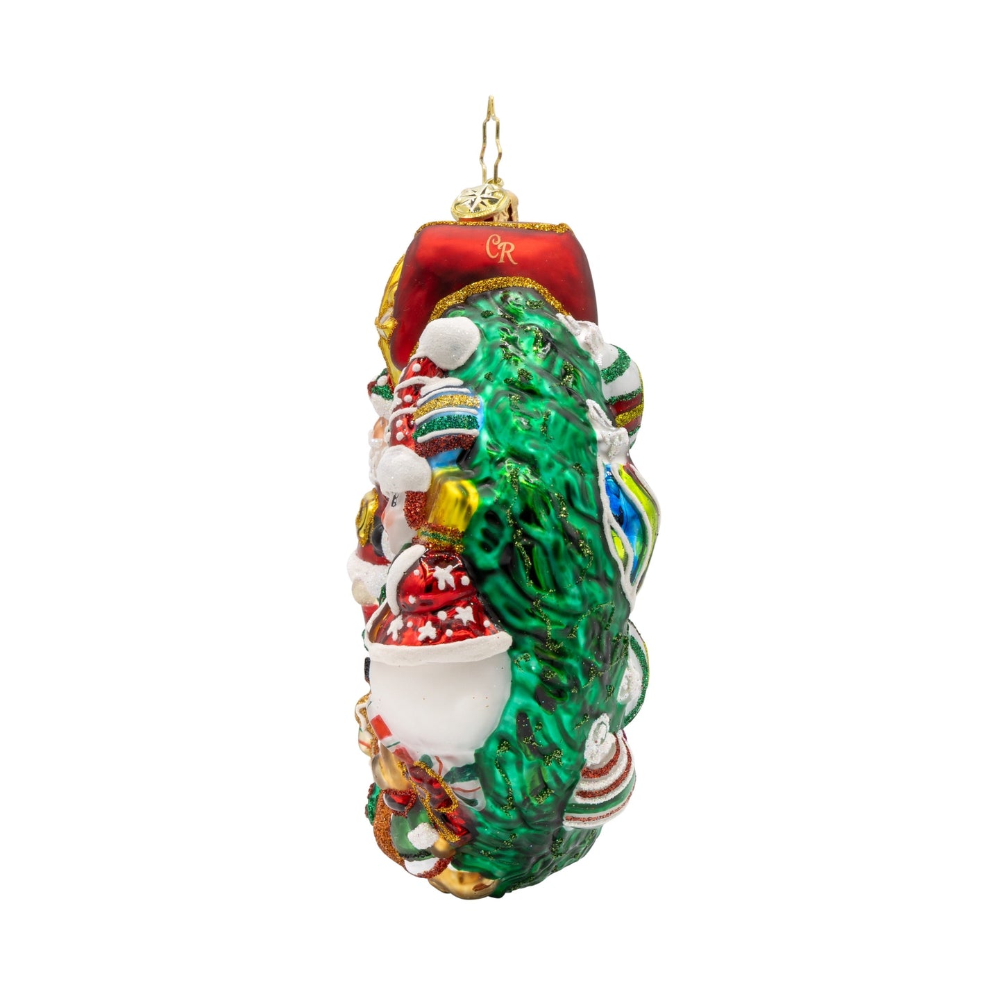 Christopher Radko Jingle All The Way Wreath Collectible Christmas Ornament