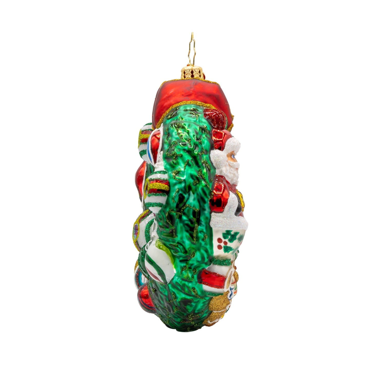 Christopher Radko Jingle All The Way Wreath Collectible Christmas Ornament