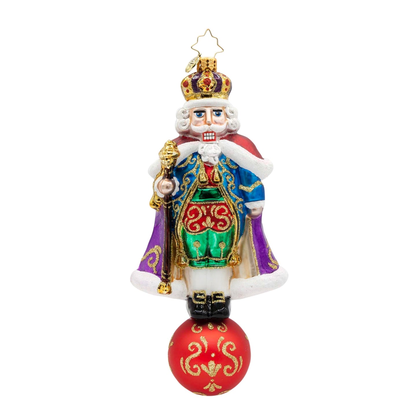 Christopher Radko The Noble Nutcracker Collectible Christmas Ornament