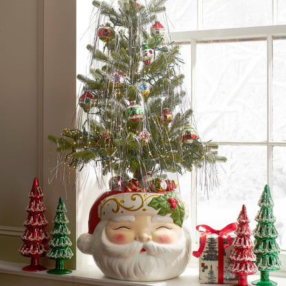 RAZ Imports 2" Vintage Glass Christmas Ornaments - Set of 12