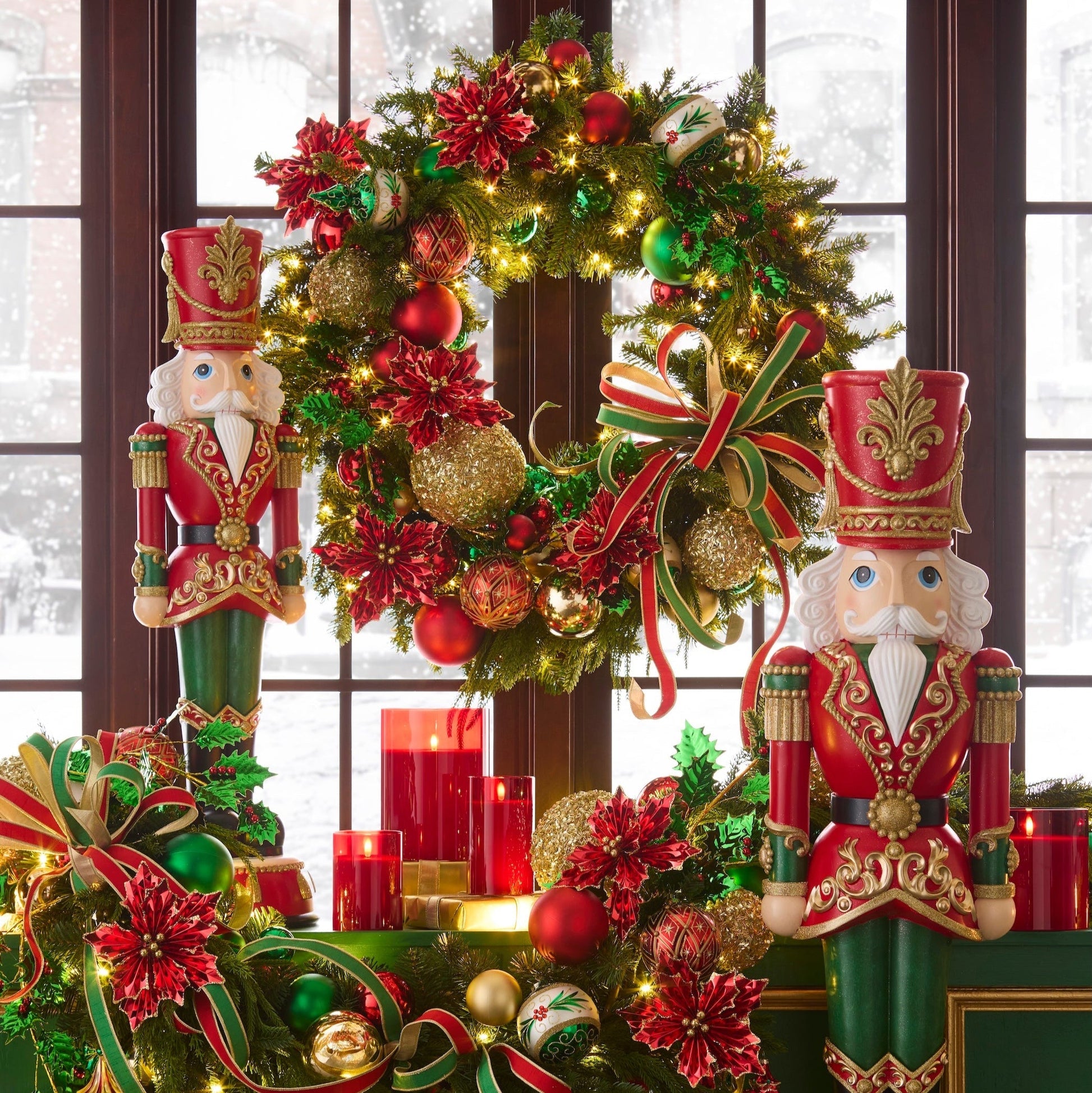 RAZ Imports 4" Green and White Mistletoe Berry Embellished Glass Christmas Ornaments - Set of 3
