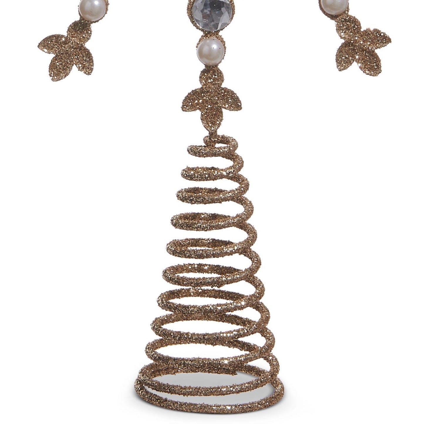 RAZ Imports 13.5" Jewel and Pearl Gold Star Christmas Tree Topper