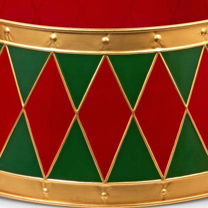 RAZ Imports 36" Nutcracker Drum Christmas Tree Collar