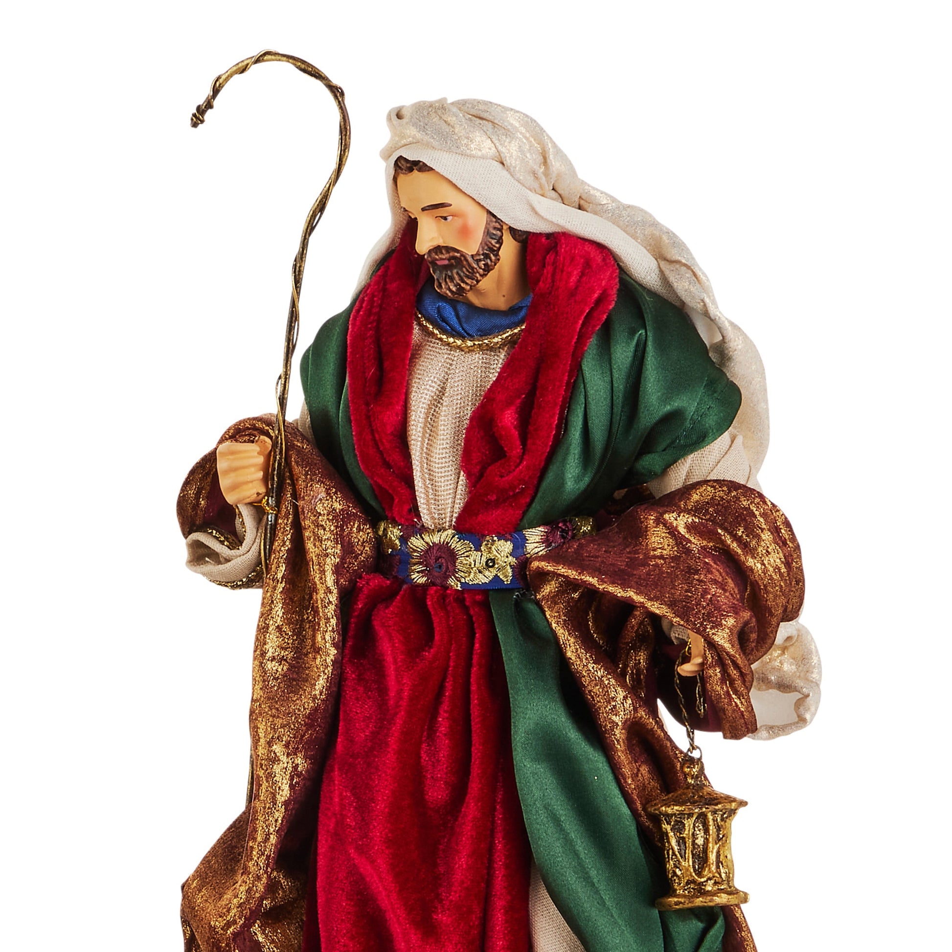 RAZ Imports 14.75" Jewel Tone Holy Family Nativity Set Christmas Decoration