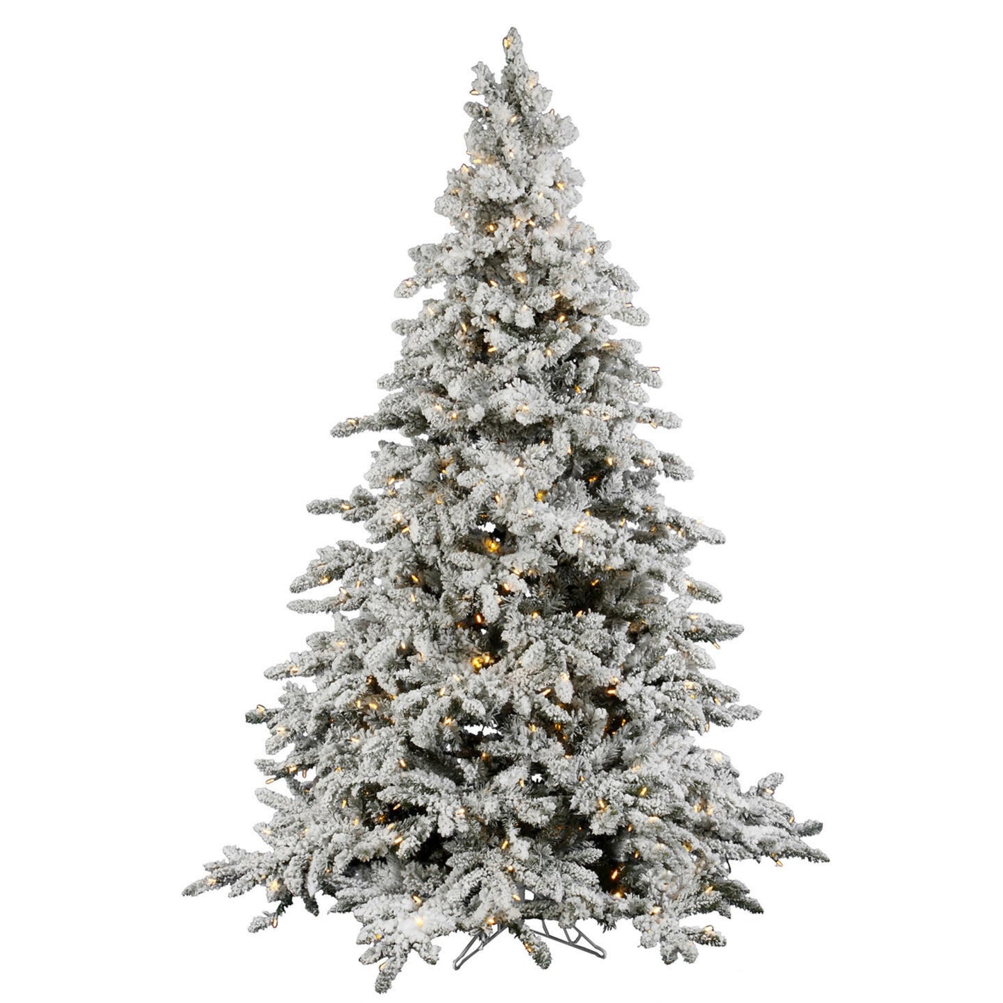Flocked Utica Fir Artificial Christmas Trees