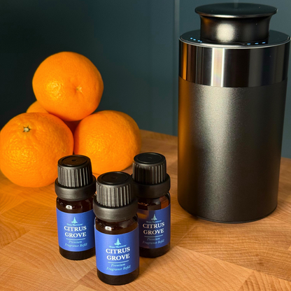 Traditions of Scent Citrus Grove Premium Fragrance Diffuser Oil Refills by Tinsel Traditions - Set of 3