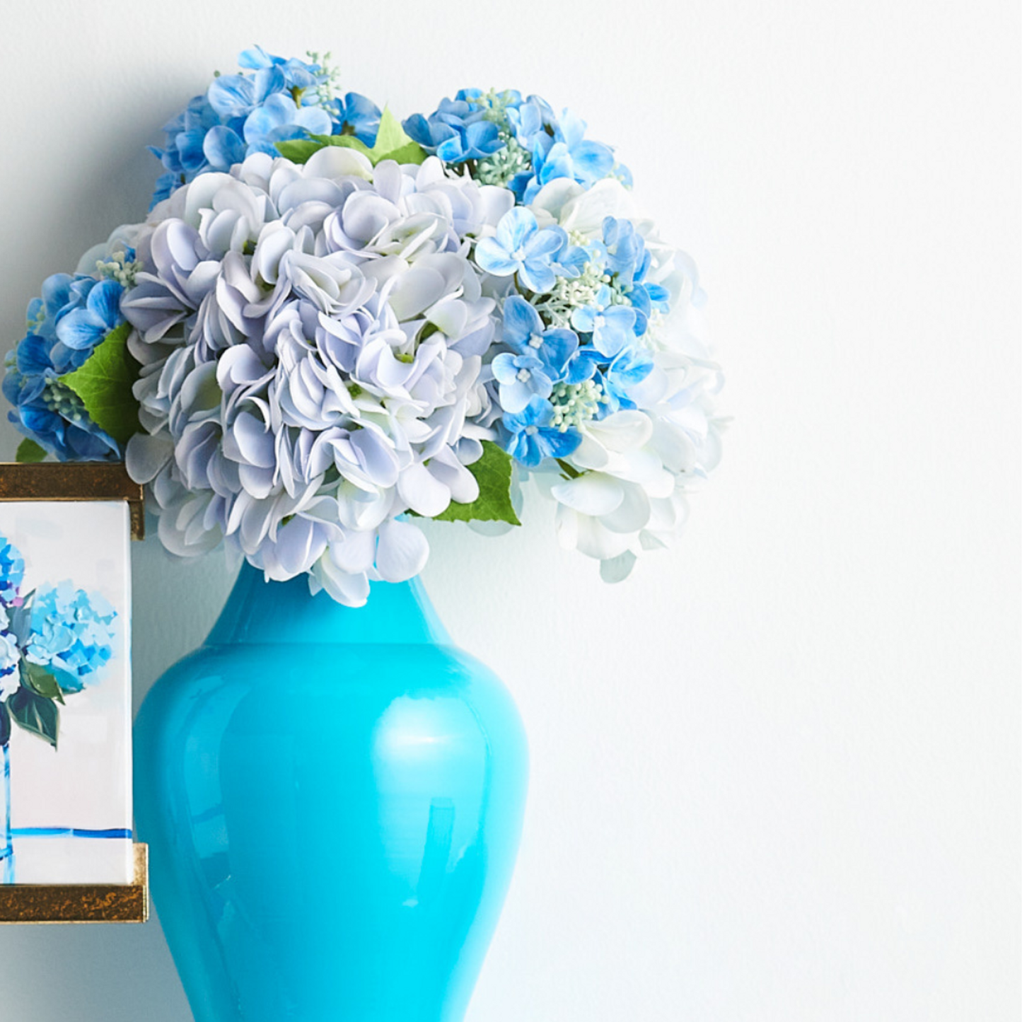 RAZ Imports 13" Real Touch Hydrangea Flowers - 3 Stem Bundles