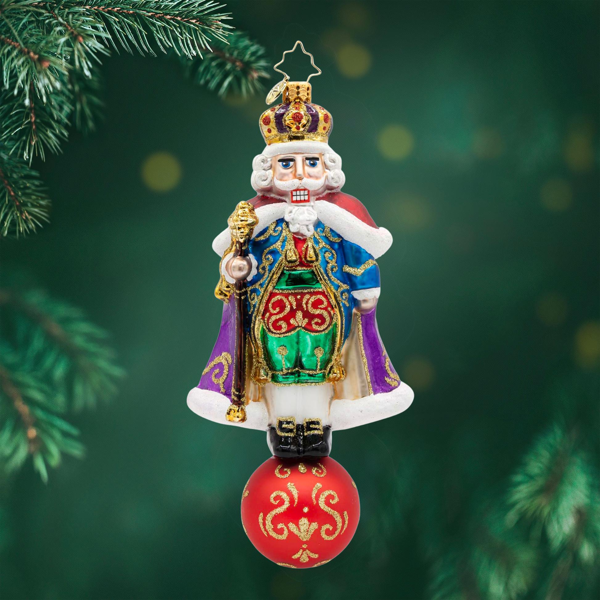 Christopher Radko The Noble Nutcracker Collectible Christmas Ornament