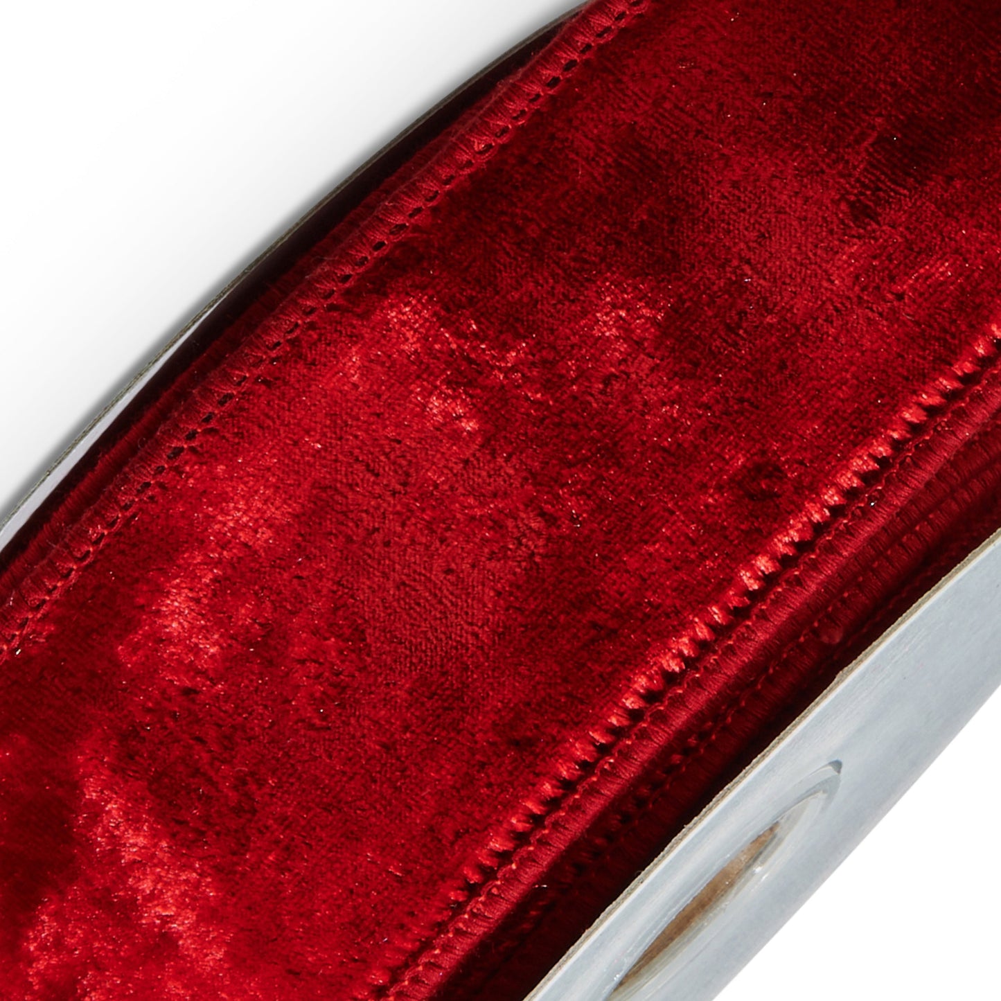 RAZ Imports Velvet Wired Christmas Ribbon, 2.5" X 10 Yards - 1 Roll