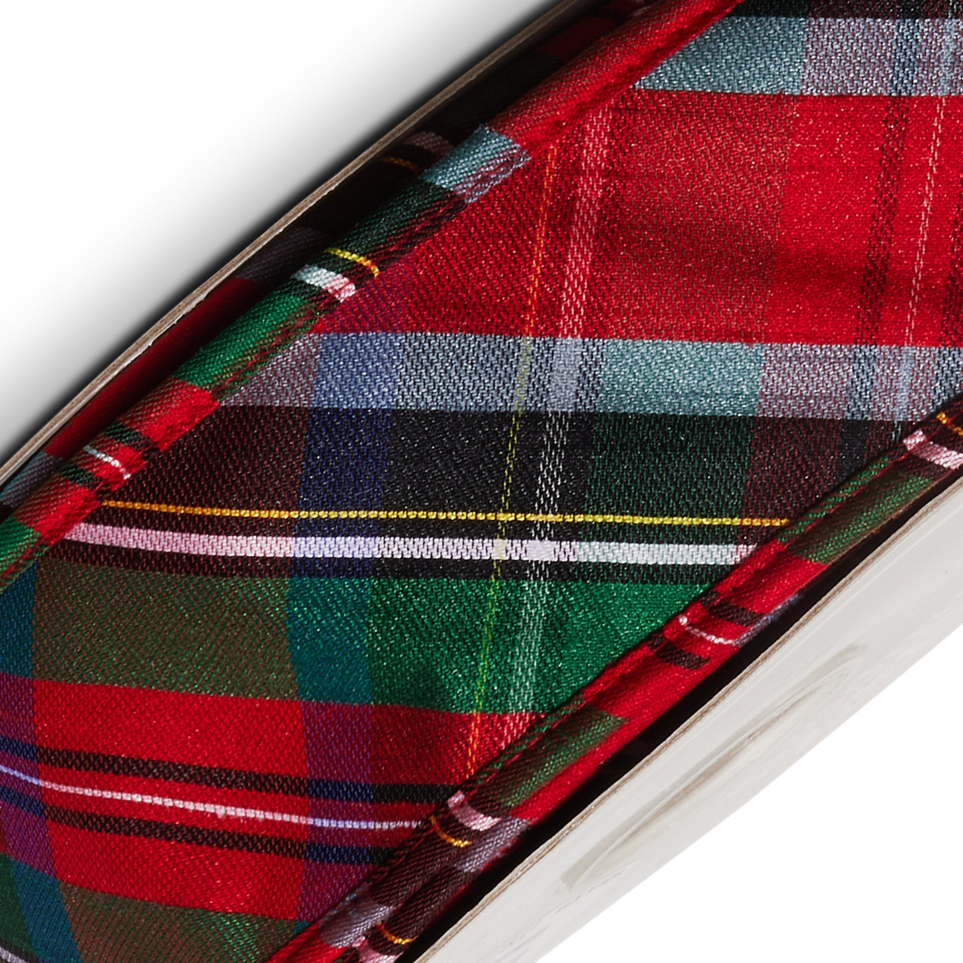 RAZ Imports Blue Tartan Plaid Wired Christmas Ribbon, 2.5" X 10 Yards - 1 Roll