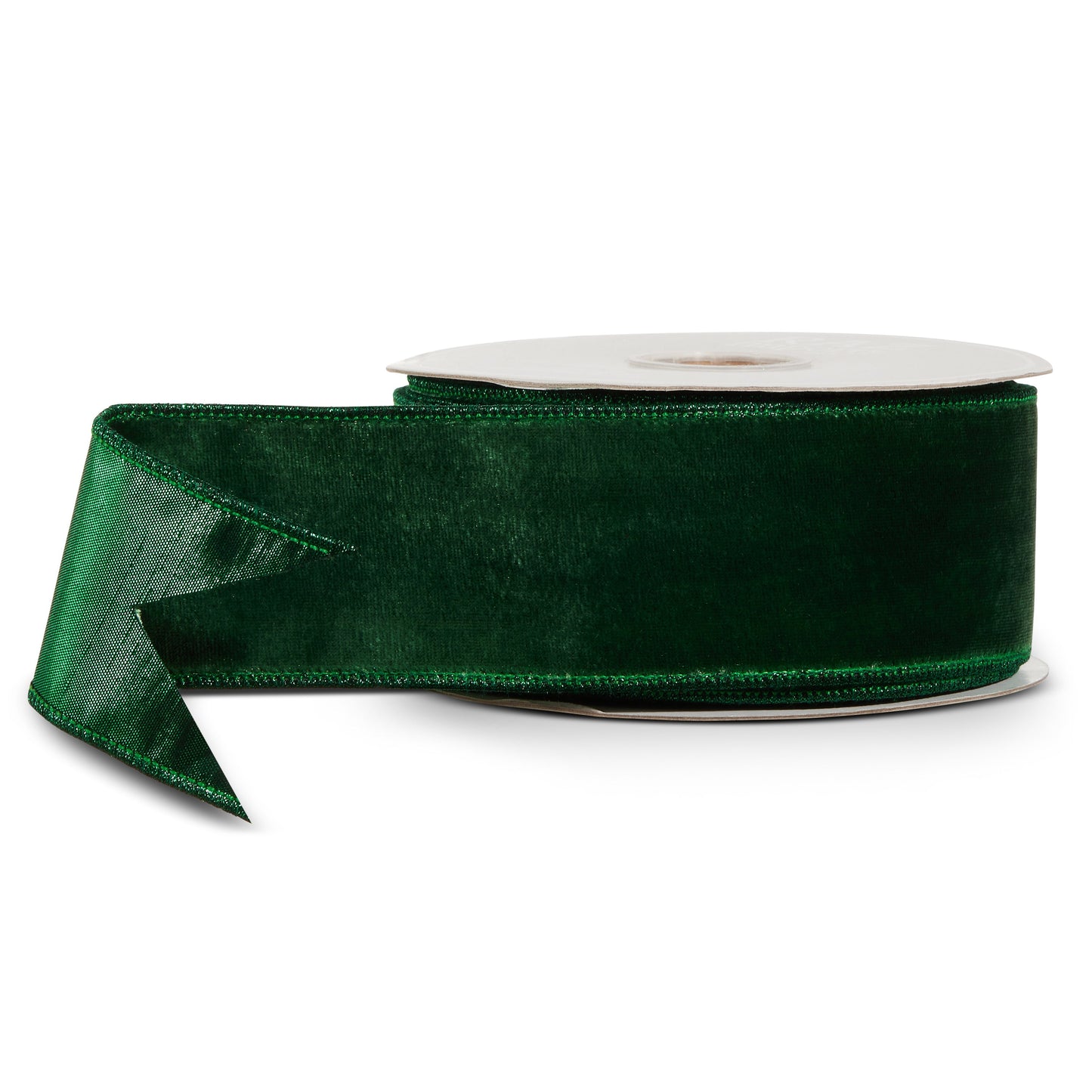 RAZ Imports Velvet Wired Christmas Ribbon, 2.5" X 10 Yards - 1 Roll
