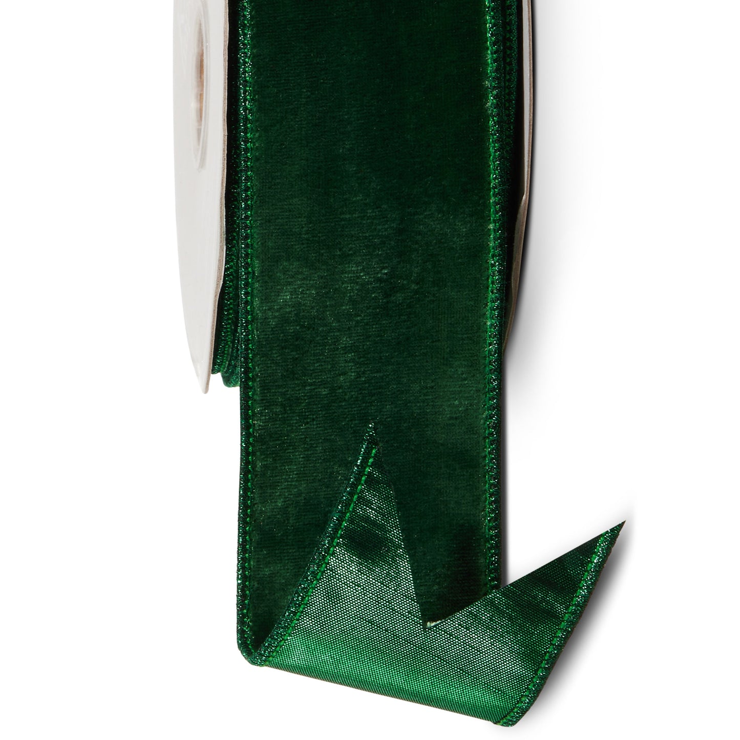 RAZ Imports Velvet Wired Christmas Ribbon, 2.5" X 10 Yards - 1 Roll