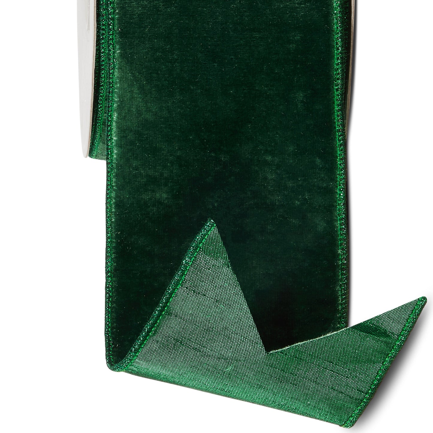 RAZ Imports Velvet Wired Christmas Ribbon, 4" X 10 Yards - 1 Roll