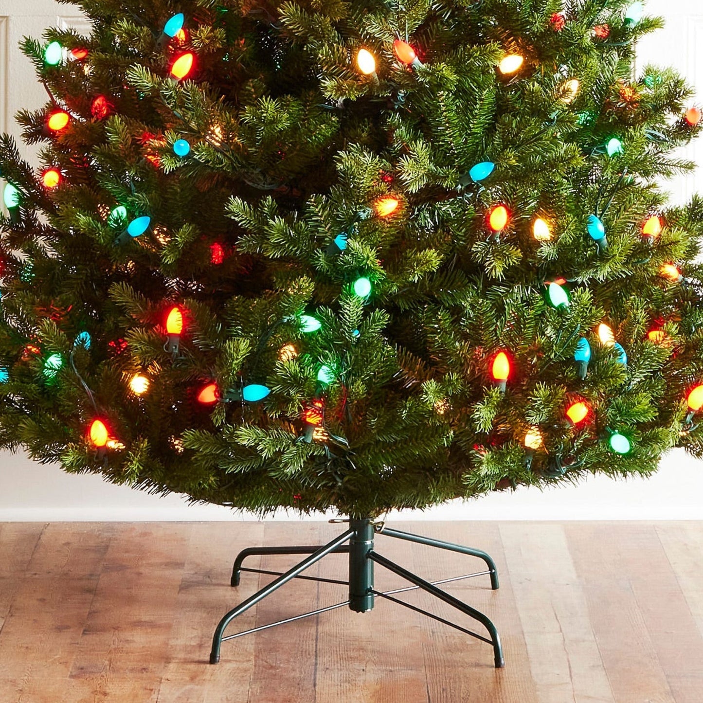 RAZ Imports Vintage Fraser Fir Artificial Christmas Trees with LED C7 Bulbs