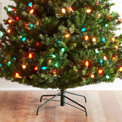 RAZ Imports Vintage Fraser Fir Artificial Christmas Trees with LED C7 Bulbs