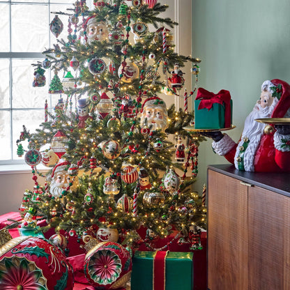 RAZ Imports 5.5" Christmas Tree with Star Glass Christmas Ornament