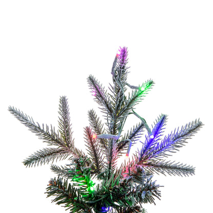 Frosted Bixley Fir Pencil Artificial Christmas Trees