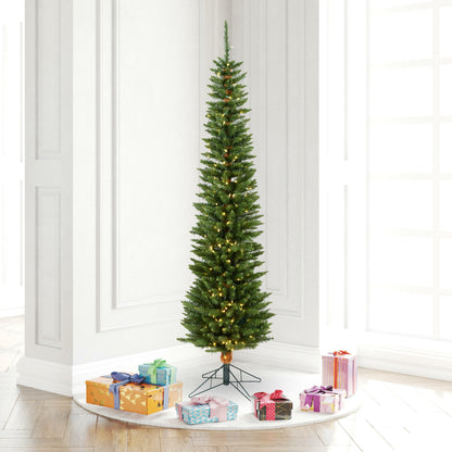 Durham Pole Pine Pencil Artificial Christmas Trees