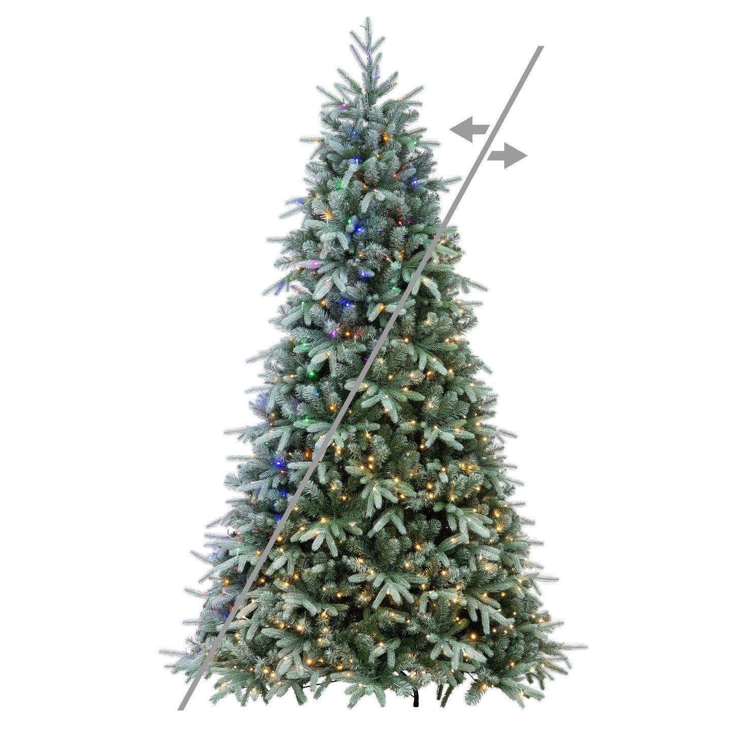 Frosted Albany Spruce Artificial Christmas Trees