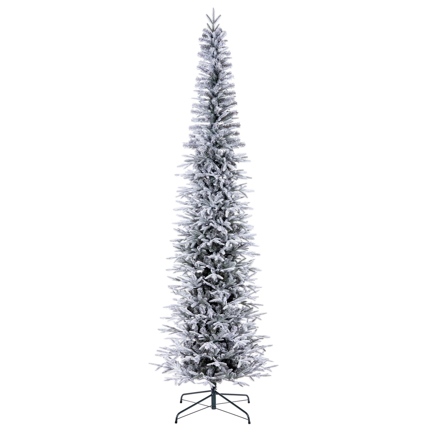 Frosted Bixley Fir Pencil Artificial Christmas Trees