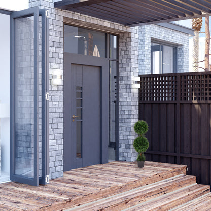 Outdoor Cedar Artificial Ball Topiary