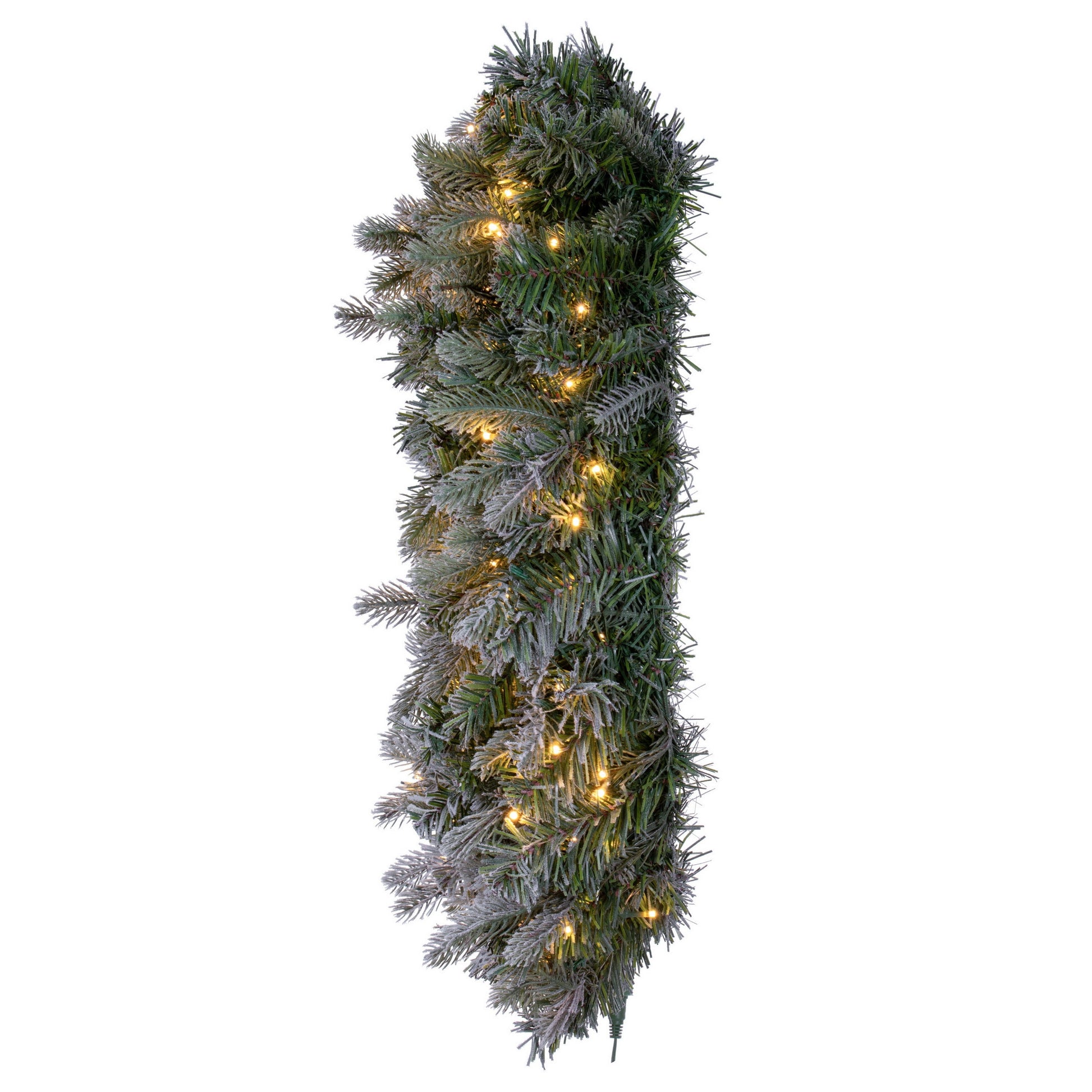 Frosted Douglas Fir Artificial Christmas Wreaths