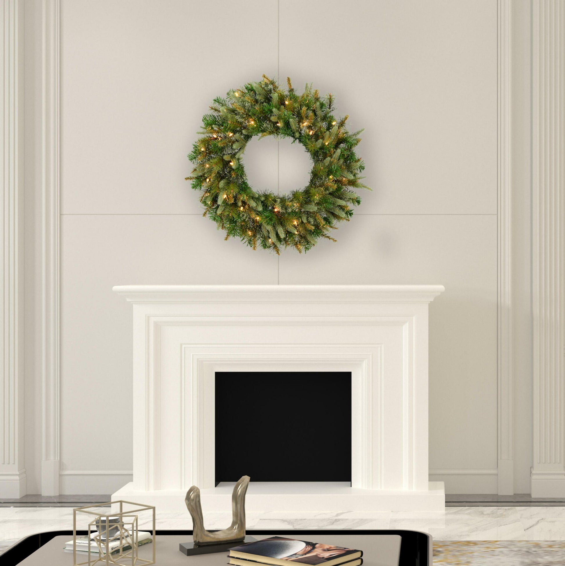 Cashmere Pine Artificial Christmas Wreaths