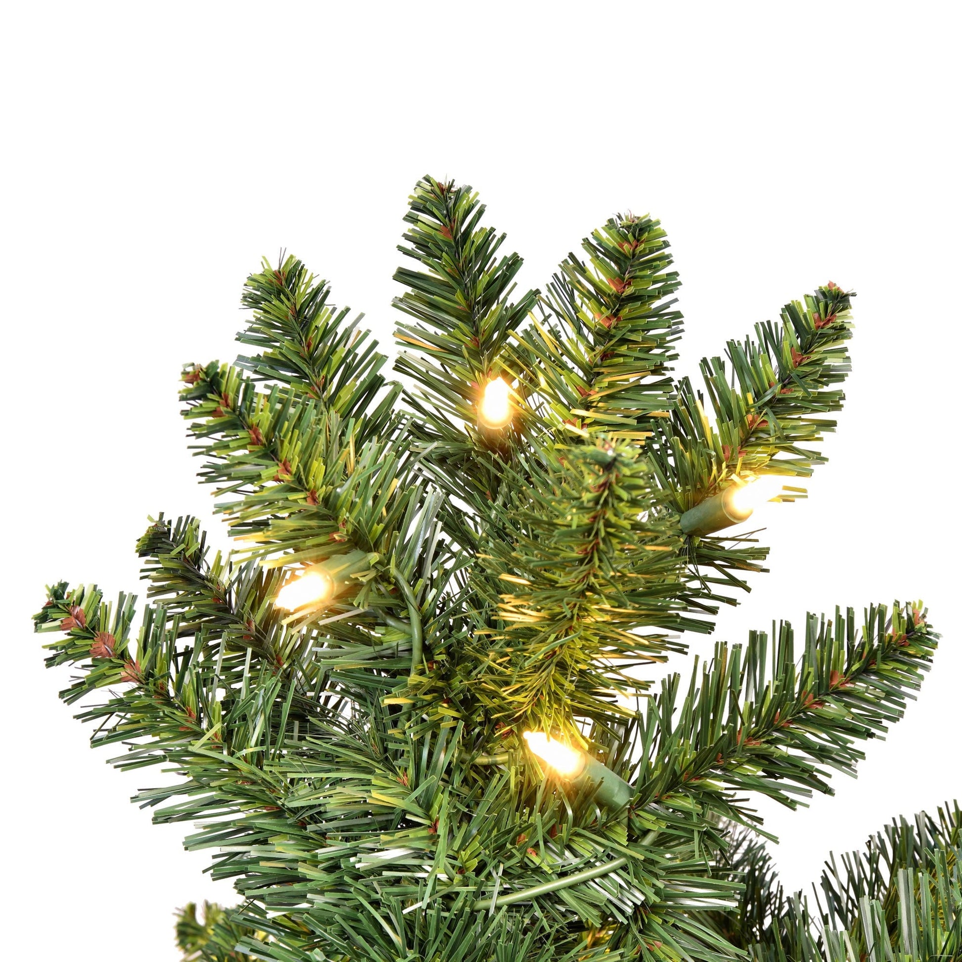 Chapel Pine Half Tree Flatback Artificial Christmas Trees