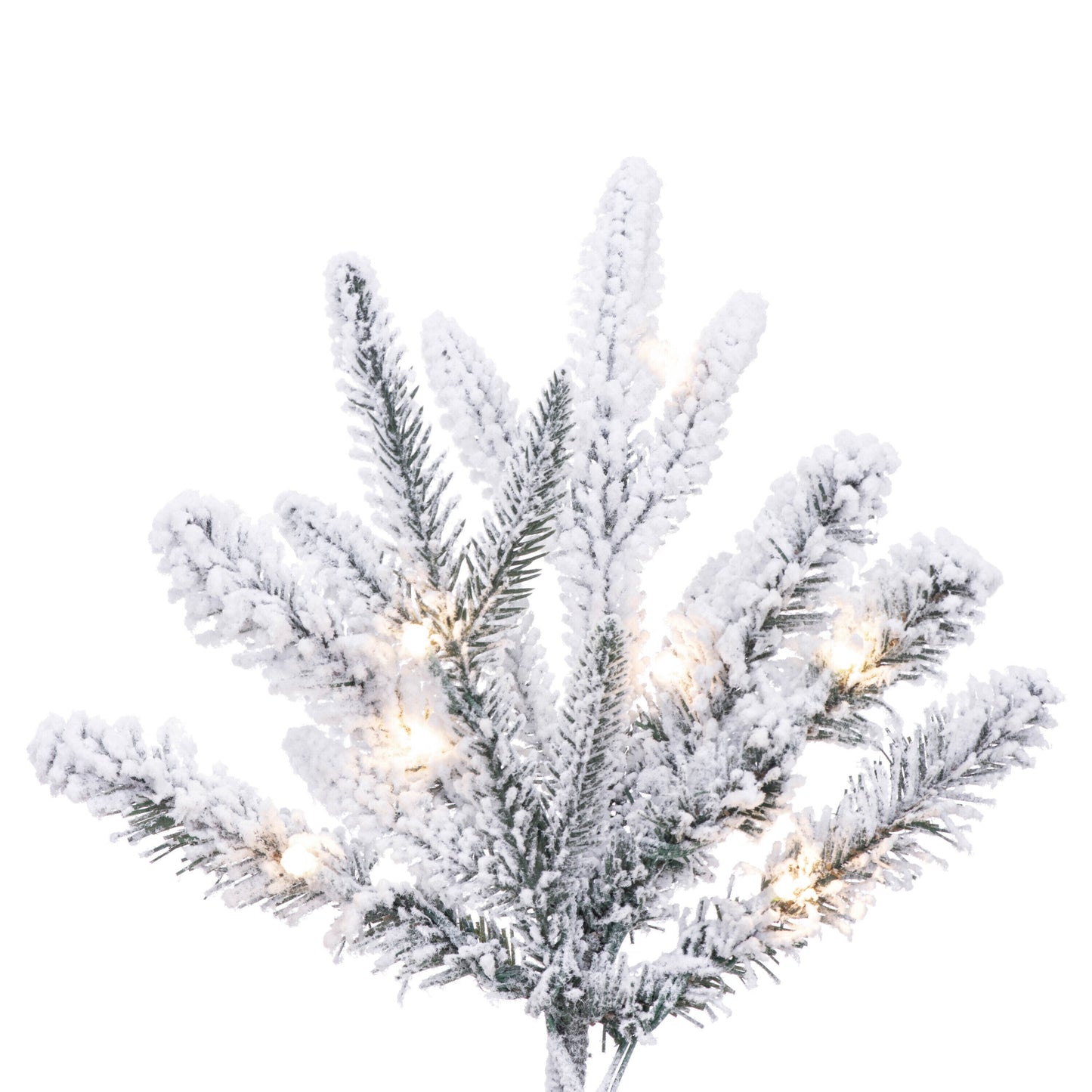 Frosted Tacoma Fraser Fir Pencil Artificial Christmas Trees