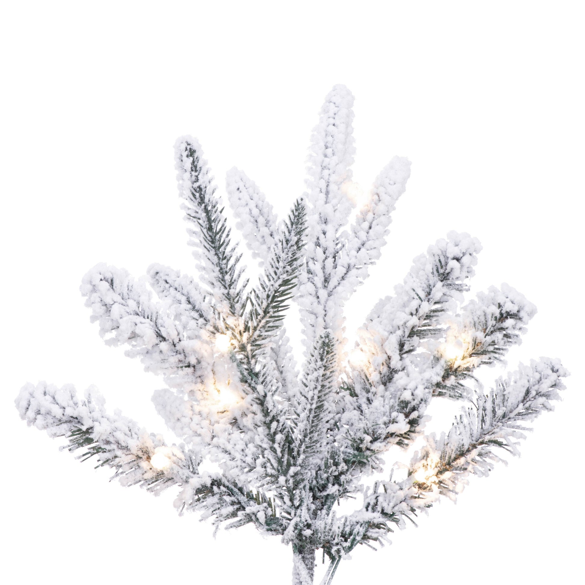 Frosted Tacoma Fraser Fir Pencil Artificial Christmas Trees