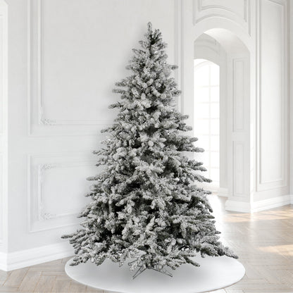 Flocked Utica Fir Artificial Christmas Trees