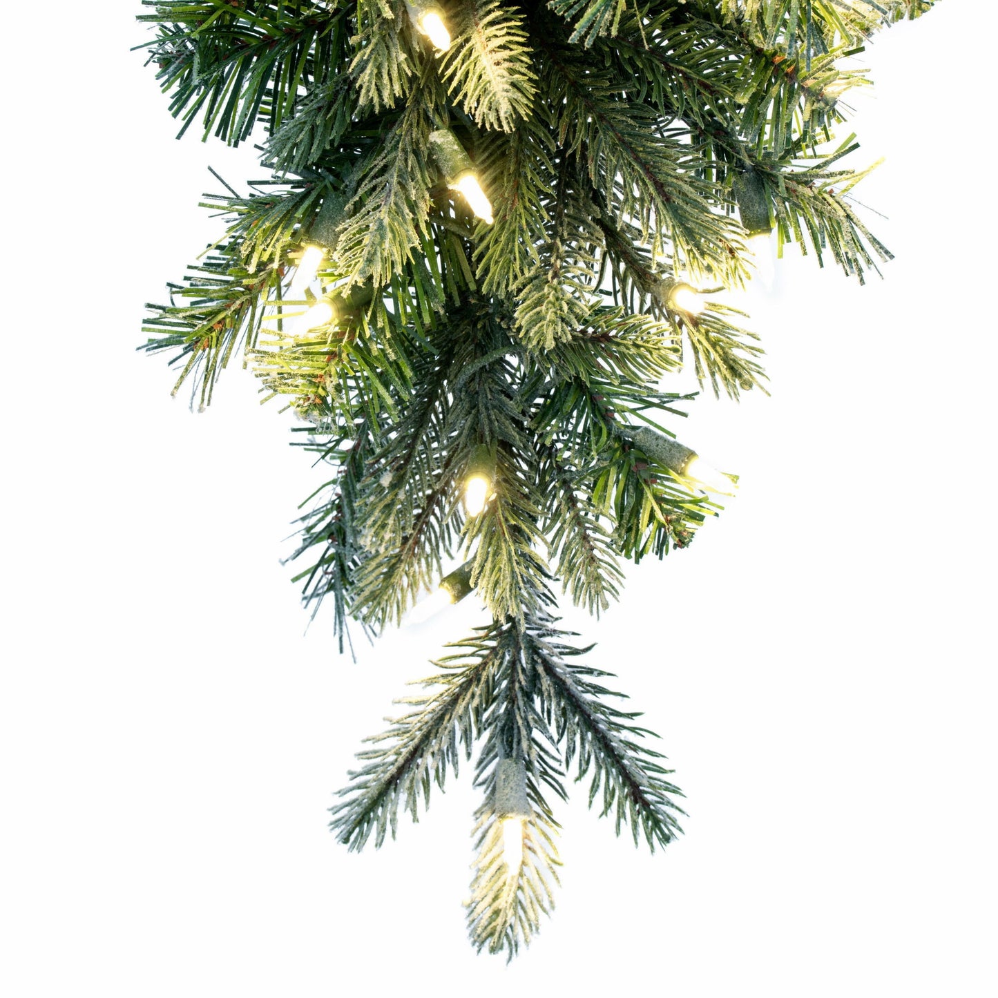 Frosted Douglas Fir Artificial Christmas Swags