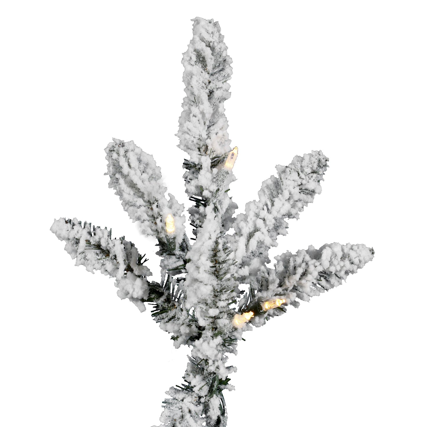 Flocked Utica Fir Artificial Christmas Trees