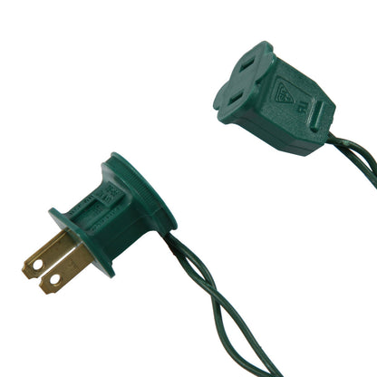 Indoor/Outdoor 25-Count LED C7 Christmas String Lights, Green Wire, 16’, by Vickerman