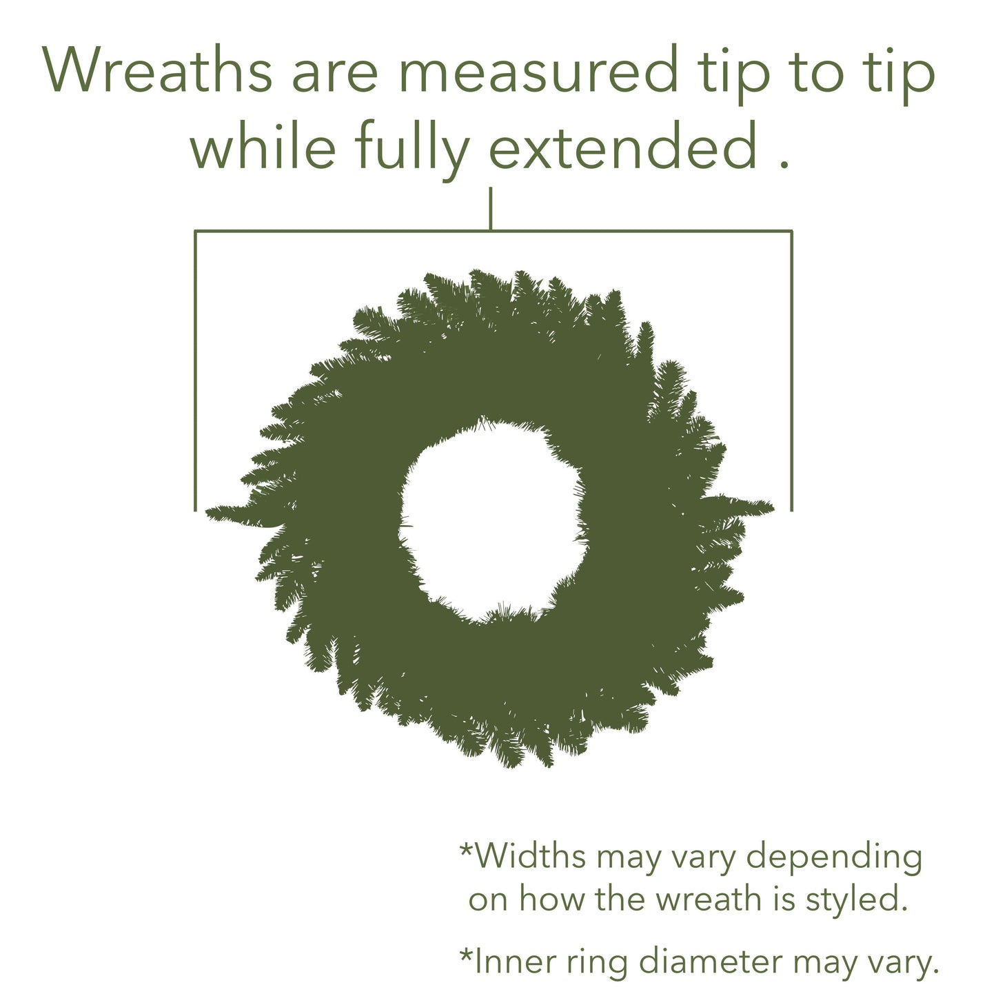 Cashmere Pine Artificial Christmas Wreaths