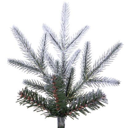 Frosted Bixley Fir Pencil Artificial Christmas Trees