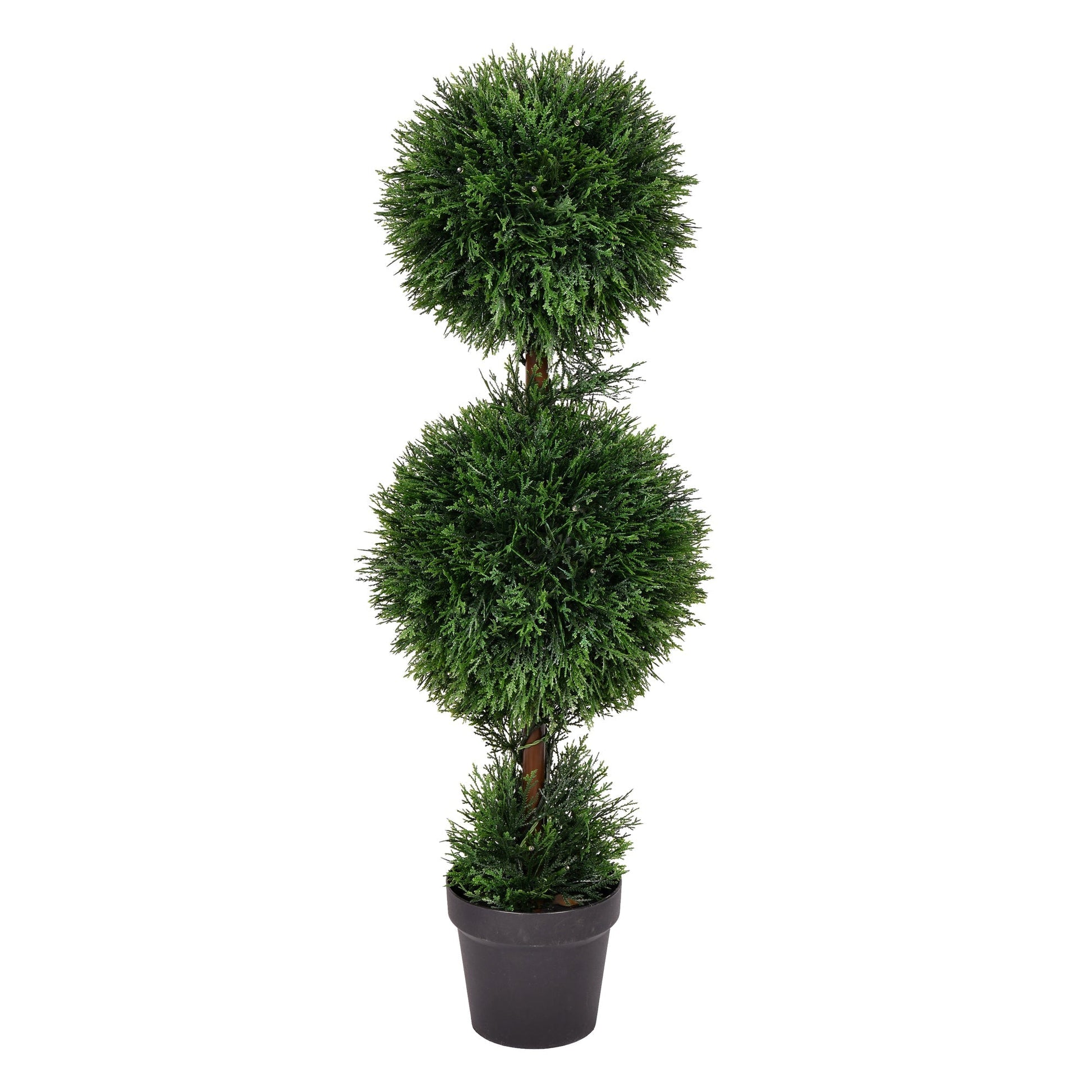 Outdoor Cedar Artificial Ball Topiary