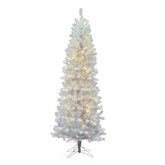 Salem White Pencil Pine Artificial Christmas Trees