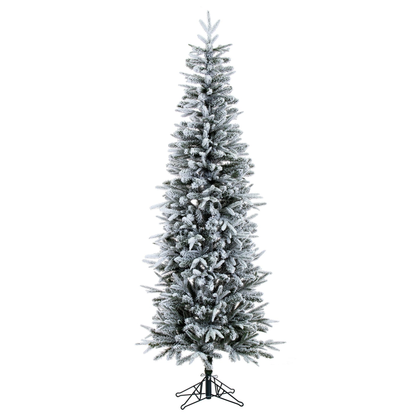 Frosted Tacoma Fraser Fir Pencil Artificial Christmas Trees