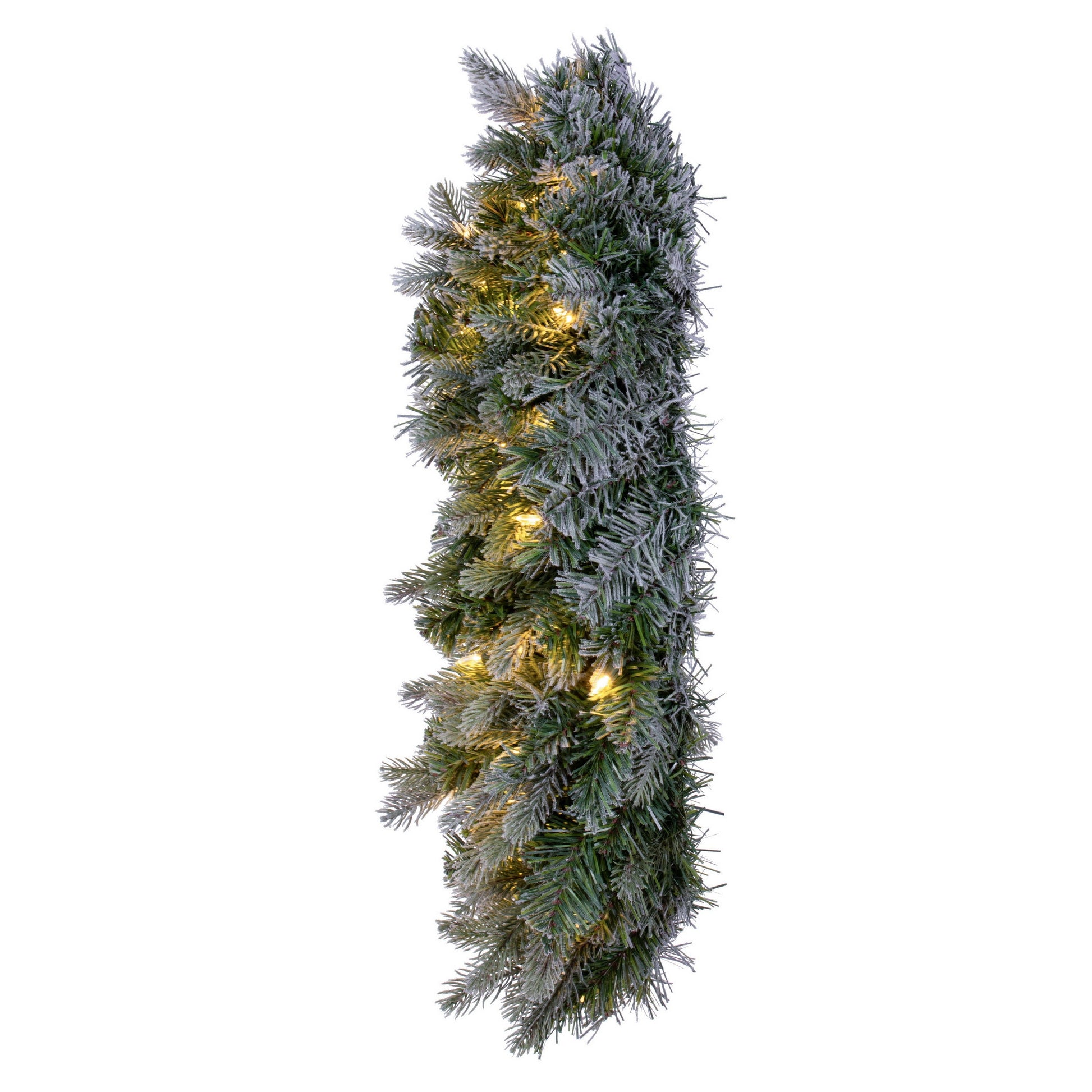 Frosted Douglas Fir Artificial Christmas Wreaths