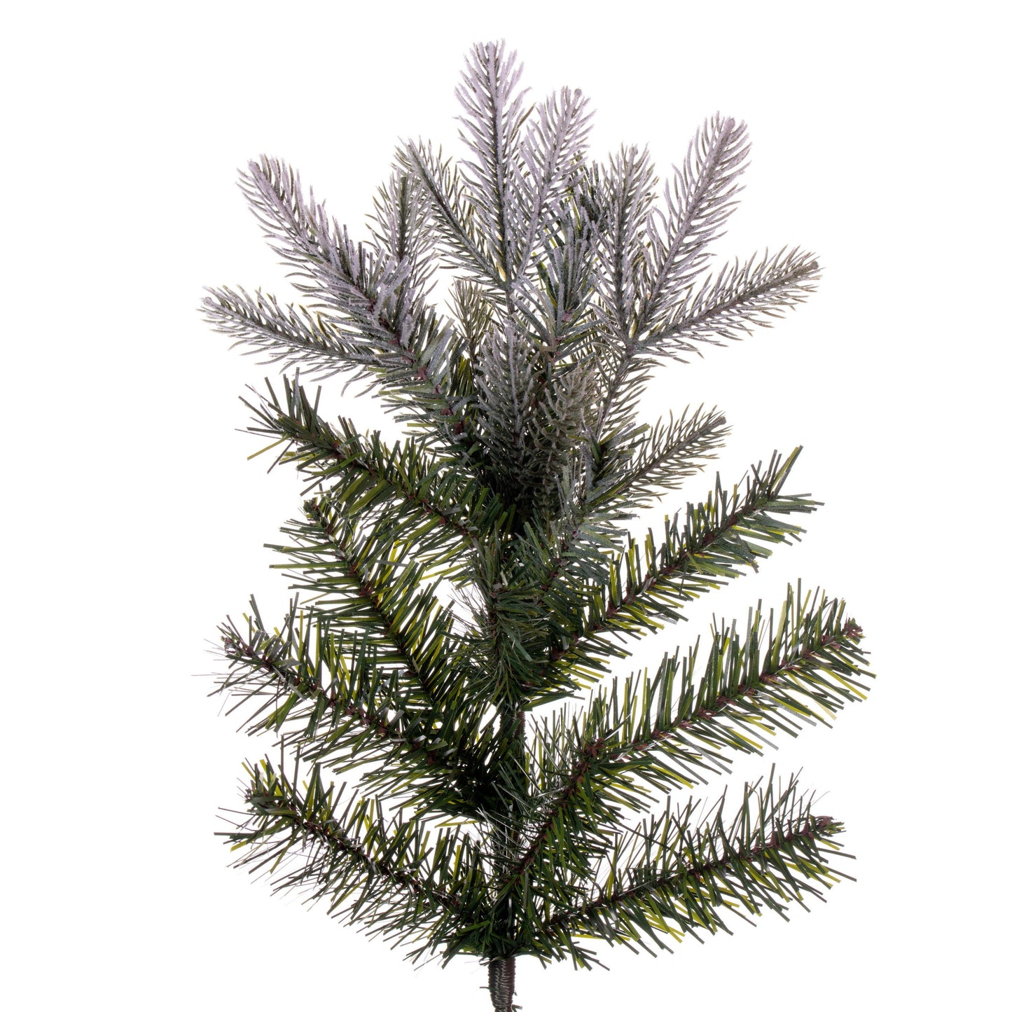Frosted Douglas Fir Slim Artificial Christmas Trees