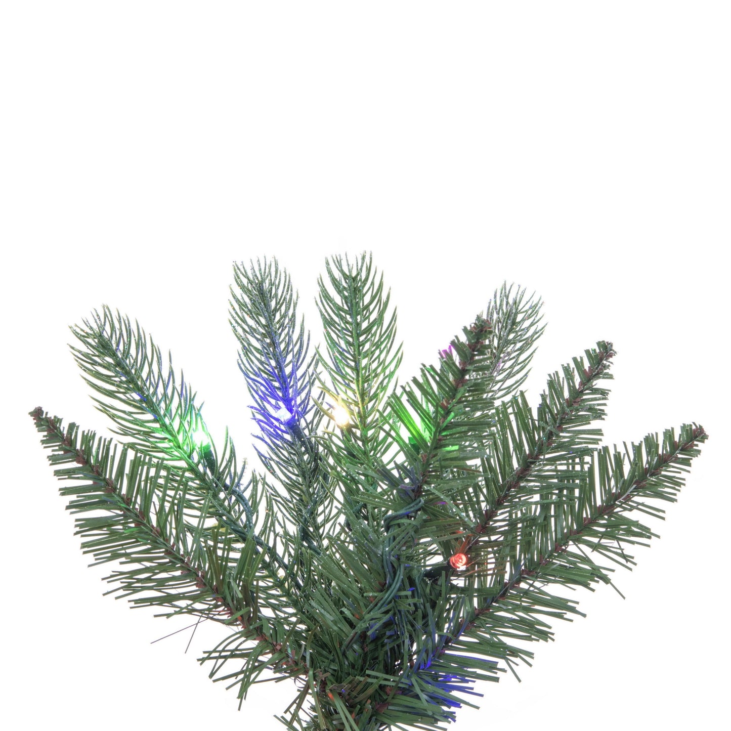 Frosted Provo Pine Pencil Artificial Christmas Trees